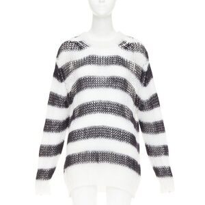 Dior 2019 Open Knit Mohair Sweater
